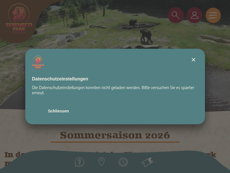 Pinselohrschwein - Serengeti Park