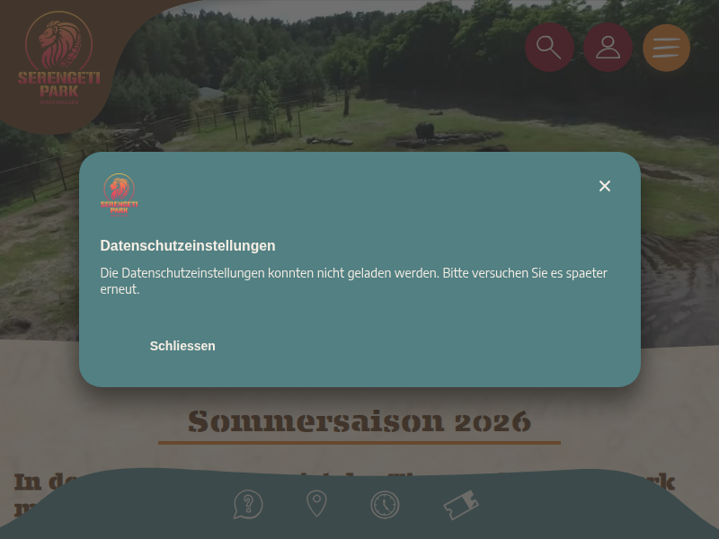 Serengeti-Park - Der Tier und Freizeitpark in Niedersachsen - Serengeti Park