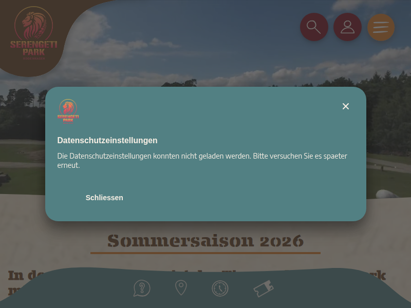 Günstige Gruppentickets für den Serengeti-Park - Serengeti Park