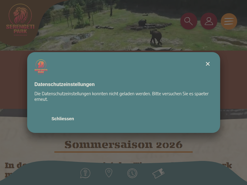 Serengeti-Park - Der Tier und Freizeitpark in Niedersachsen - Serengeti Park