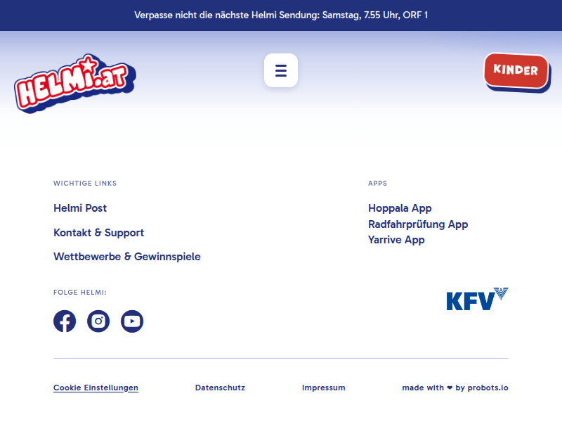 Die Geschichte des Sicherheitshelden » Helmi