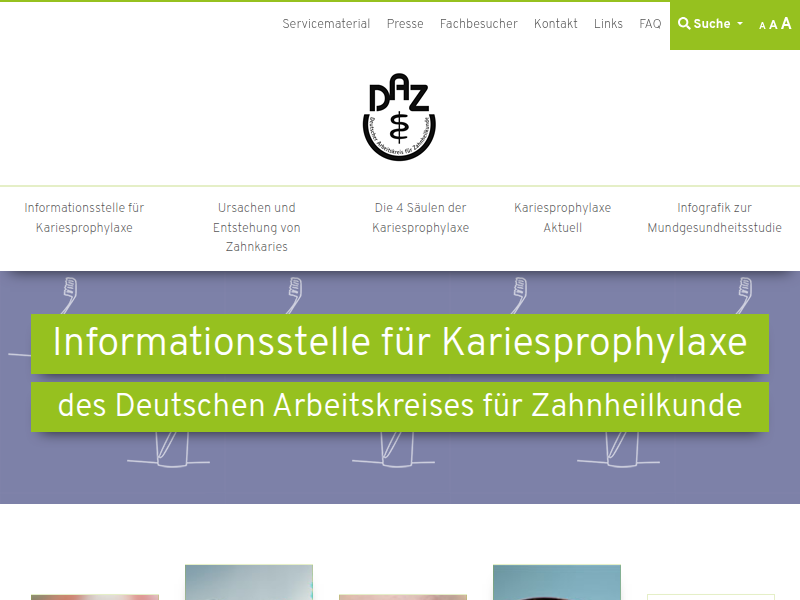 Informationsstelle für Kariesprophylaxe | Zahngesundheit in jeder Lebensphase – von Anfang an richtig vorbeugen - Informationsstelle für Kariesprophylaxe