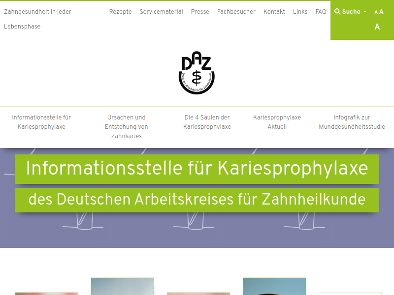 Informationsstelle für Kariesprophylaxe | Pressemeldungen Archive - Seite 3 von 6 - Informationsstelle für Kariesprophylaxe