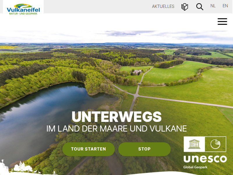 Dauner Maarlandschaft digital und dreidimensional – Natur und Geopark Vulkaneifel