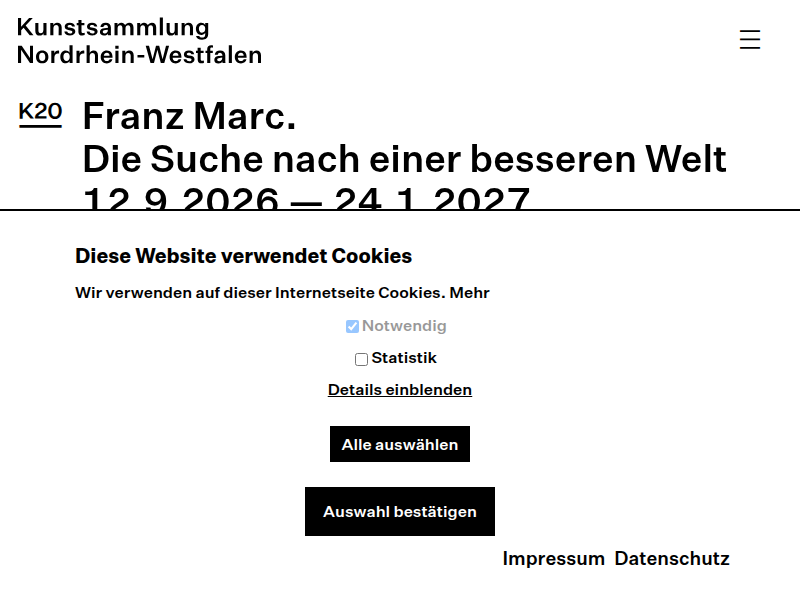 Kunstsammlung NRW: Startseite