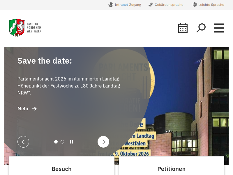 Landtag NRW: Ausstellung des Landessportbundes Nordrhein-Westfalen im Landtag
