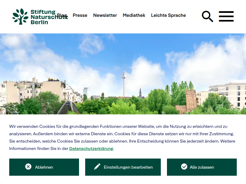 Pflanze des Monats: Kamm-Wurmfarn - Stiftung Naturschutz Berlin