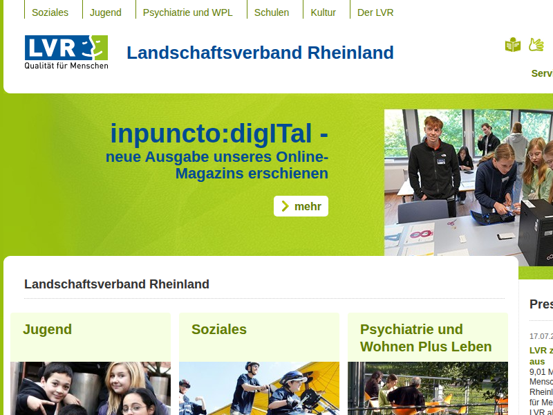 Initialförderung in der Kinder- und Jugendhilfe (vormals Modell- und Initialförderung) | LVR