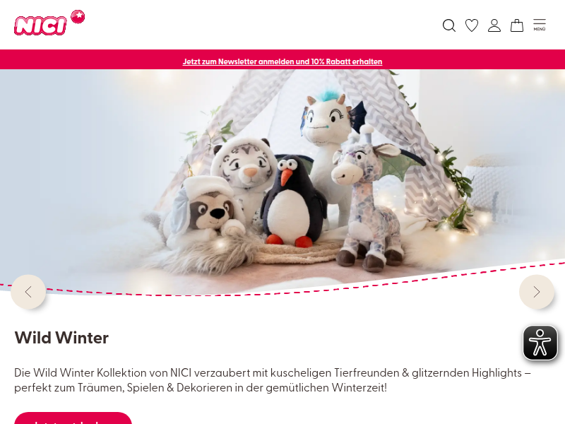 Kuscheltier Hase in Karotte im Display | 48089