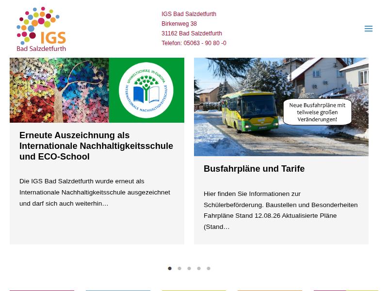 Städtepartnerschaft und Freundschaft - IGS Bad Salzdetfurth