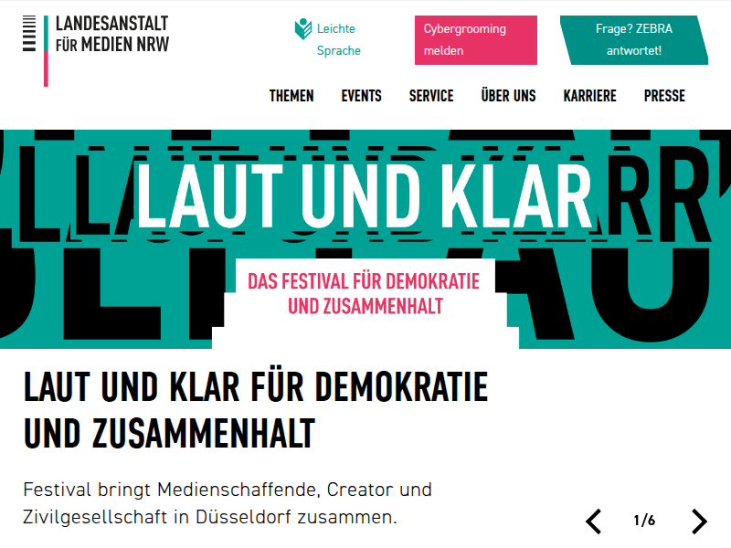 Europa in der Medienregulierung - Landesanstalt für Medien NRW