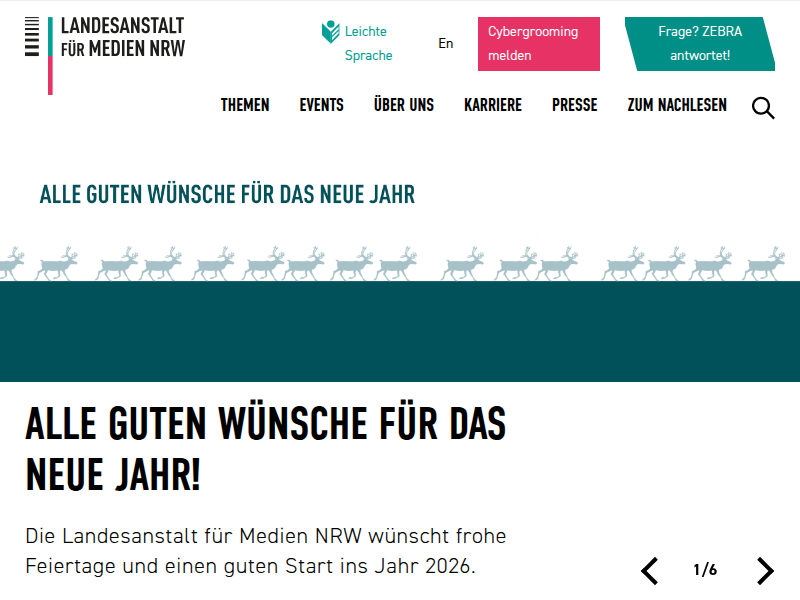 Warnsignale im Chat - Landesanstalt für Medien NRW