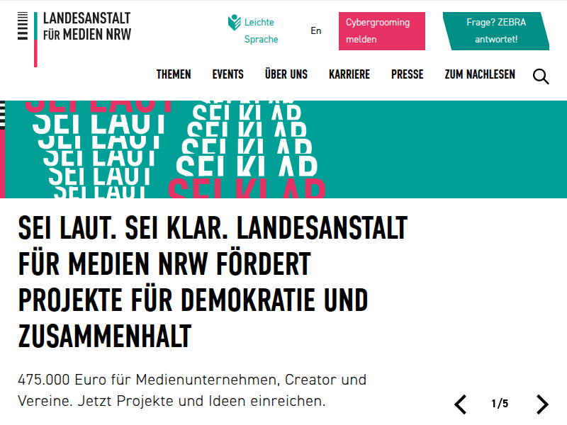 Audiopreis - Landesanstalt für Medien NRW