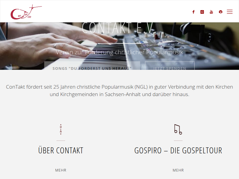 Resonanz-Band-Gottesdienst mit Vox in Vobis – ConTakt e.V.
