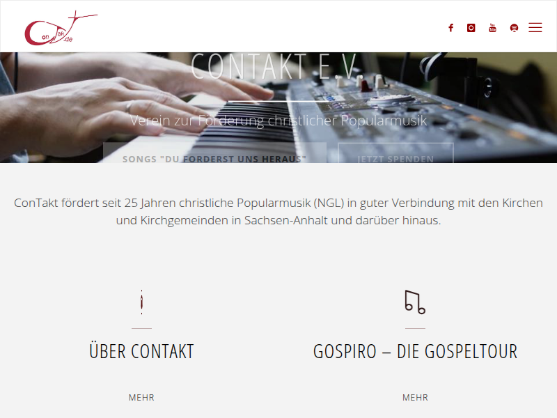 Resonanz-Band-Gottesdienst mit Vox in Vobis – ConTakt e.V.