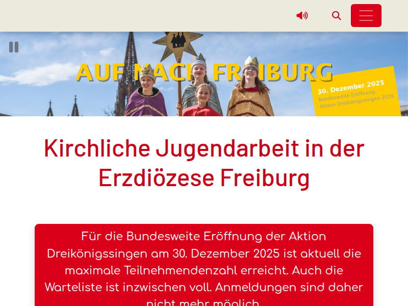 Sternsingen: Interview zur Aktion 2025