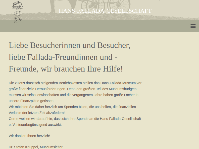 Sommer-Schauspiel auf Wittow geht weiter – Hans-Fallada-Gesellschaft