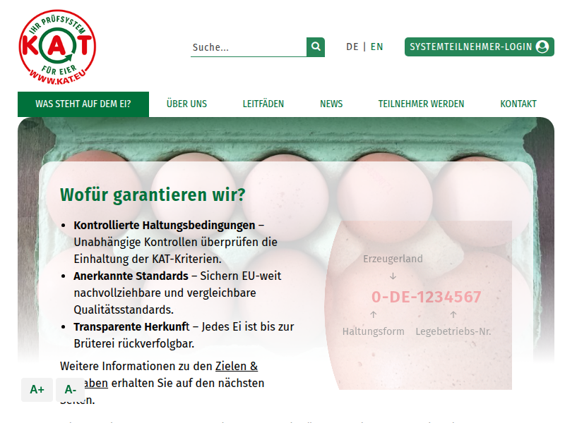 KAT-Logo - Was steht auf dem Ei? - KAT-Verein