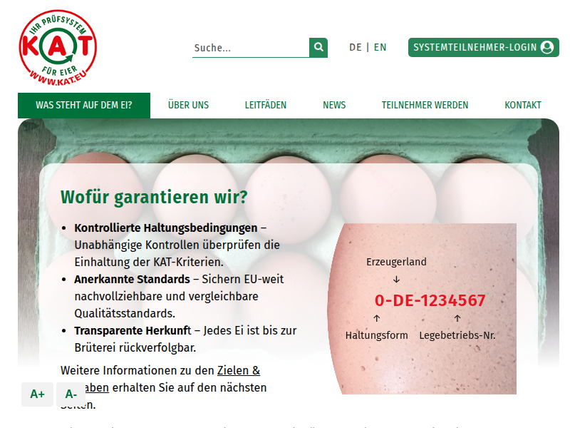 Was steht auf dem Ei? - KAT-Verein