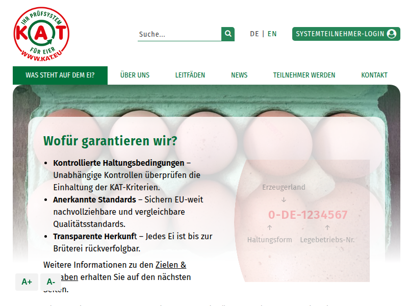 KAT-Logo - Was steht auf dem Ei? - KAT-Verein