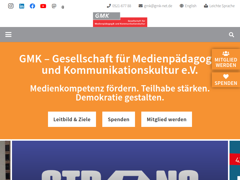 Anhörung im Ausschuss für Europa, Medien, Ehrenamt und Sport des Thüringer Landtags zum Antrag der Fraktionen der CDU, des BSW und der SPD, VORLAGE 8/690 – GMK