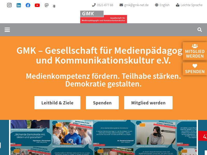 Anhörung im Ausschuss für Europa, Medien, Ehrenamt und Sport des Thüringer Landtags zum Antrag der Fraktionen der CDU, des BSW und der SPD, VORLAGE 8/690 – GMK