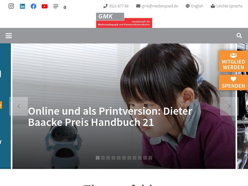 Fachtagung „Politische Medienbildung? Perspektiven für politische Bildung und Medienpädagogik“ – GMK