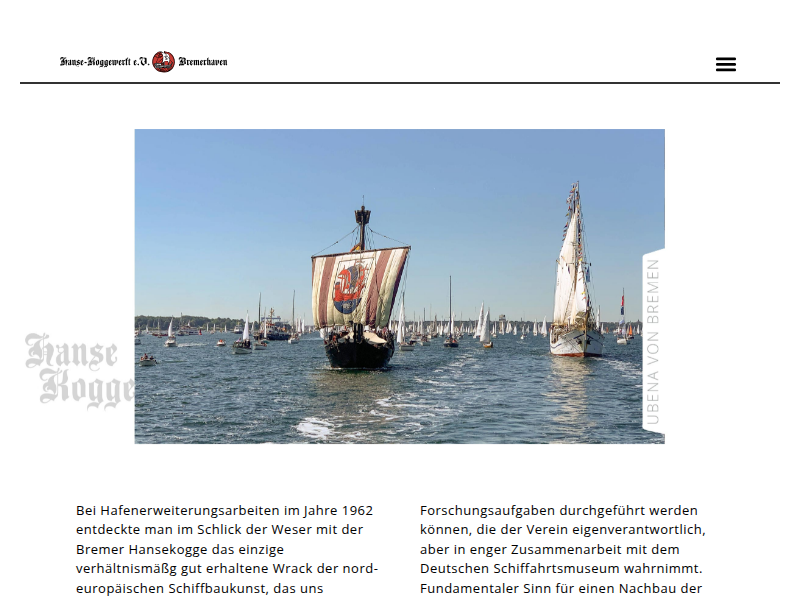 Historie der Hanse-Kogge – Vom Wrackfund zum Segelschiff