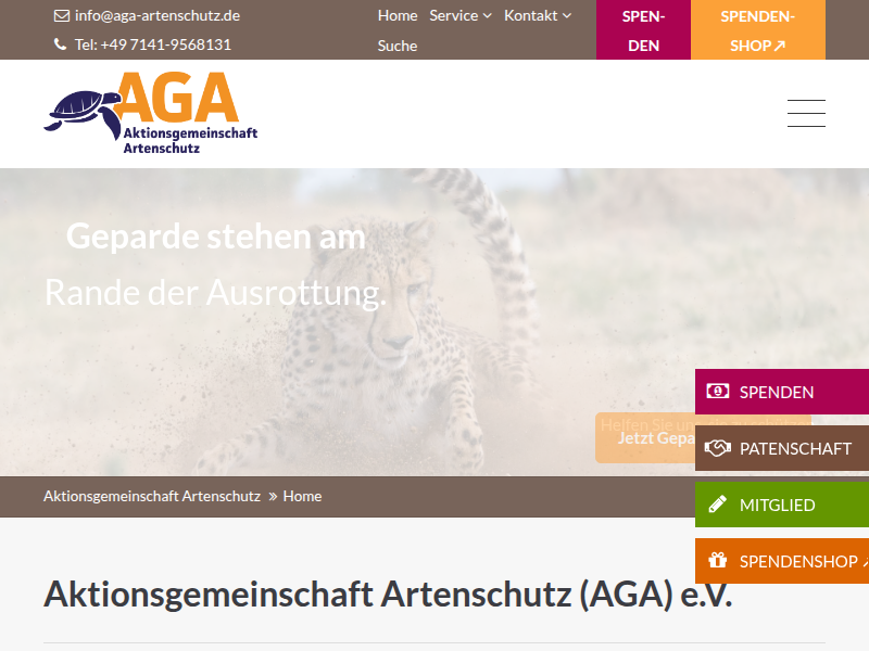 Artenschutz im Urlaub - Aktionsgemeinschaft Artenschutz