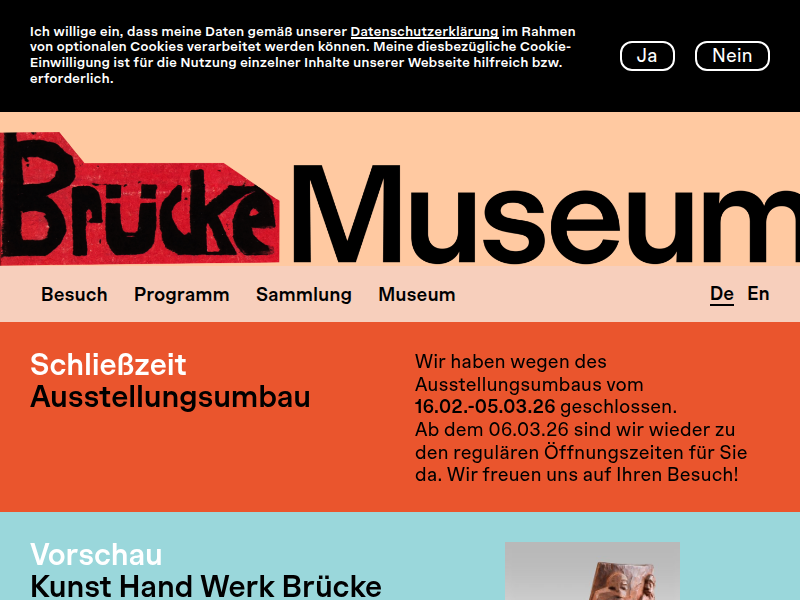 Brücke-Museum | Werke | Badende