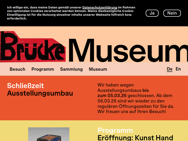 Brücke-Museum | Öffentlicher Rundgang in Deutscher Gebärdensprache