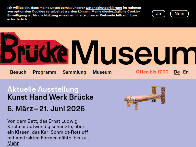 Brücke-Museum | Werke | Stadion