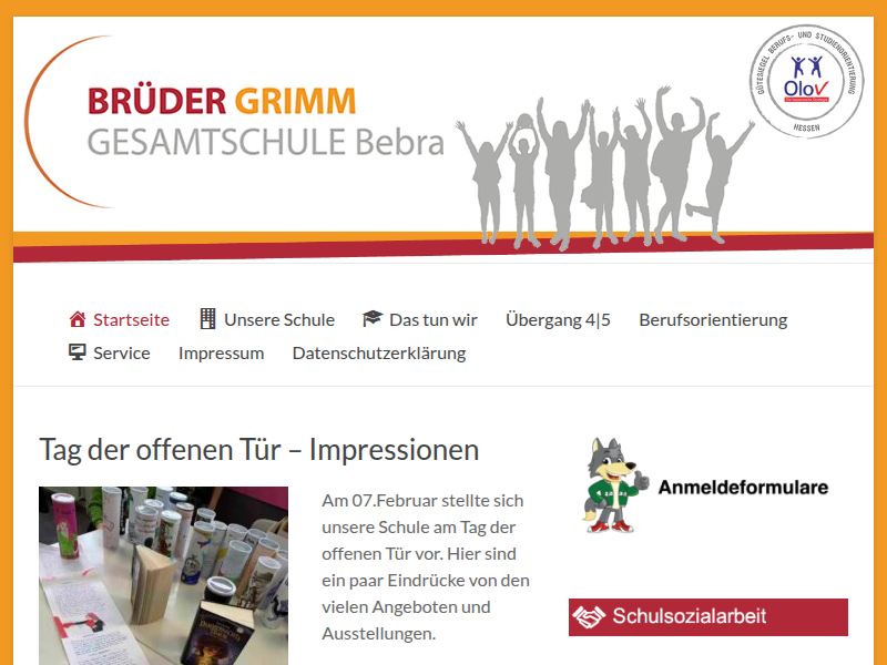 Gegen Terror – für ein respektvolles Miteinander – Brüder Grimm Gesamtschule Bebra