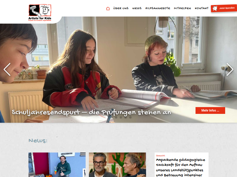 Artists for Kids – Abenteuerlicher Kletterausflug