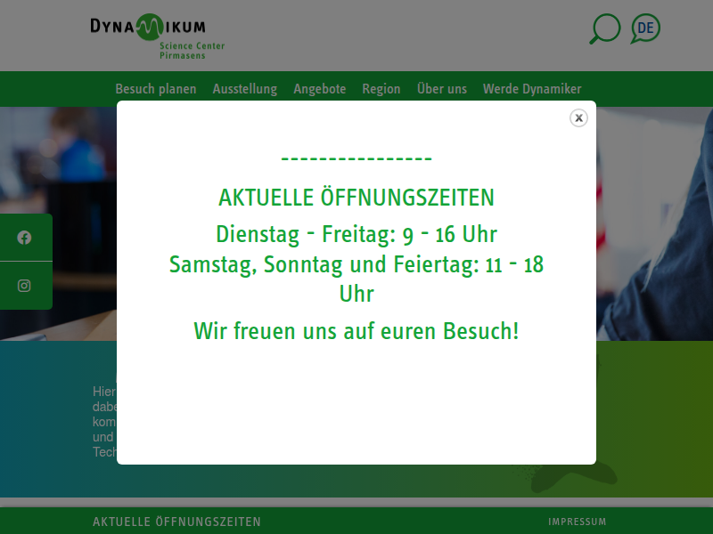 Spendenübergabe von Stiftung PfalzMetall an das Dynamikum - Dynamikum