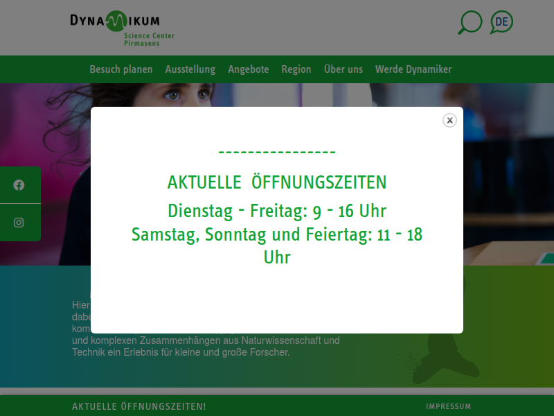 Aufgaben zum Einstieg - Dynamikum