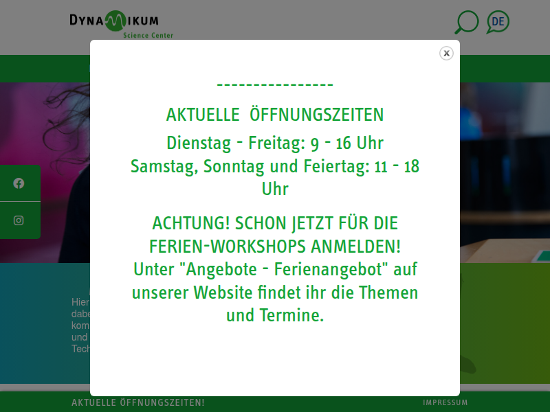 Erste-Hilfe-Kurs für Kinder und Jugendliche - Dynamikum