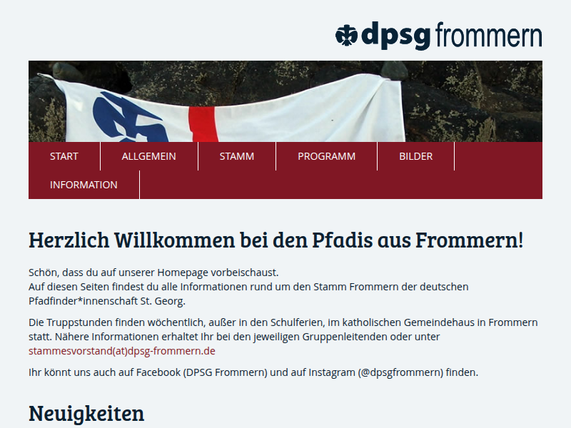 Sommerlager 2011 in Feldkirch / Österreich - DPSG Frommern