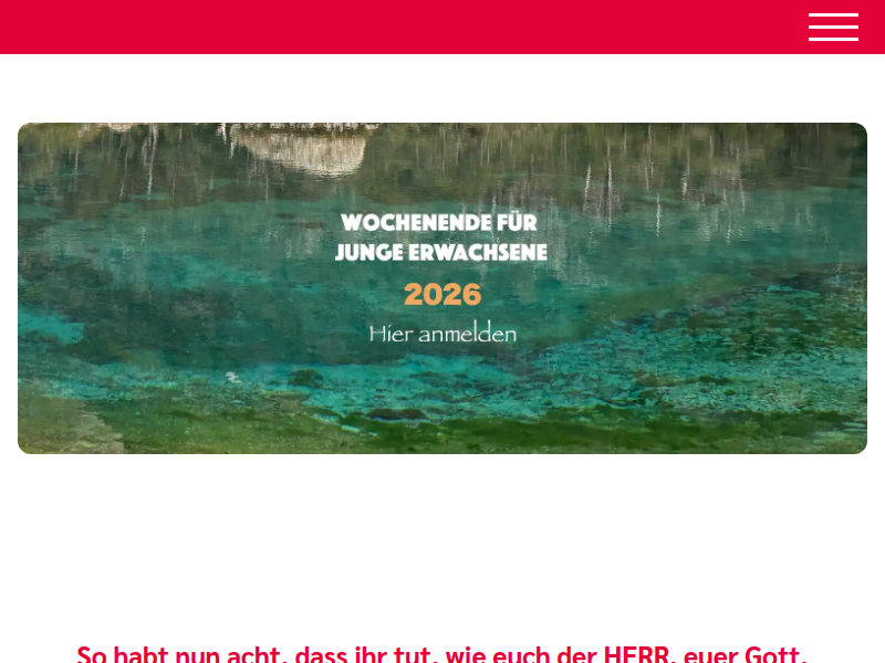Datenschutz | CVJM Großbottwar