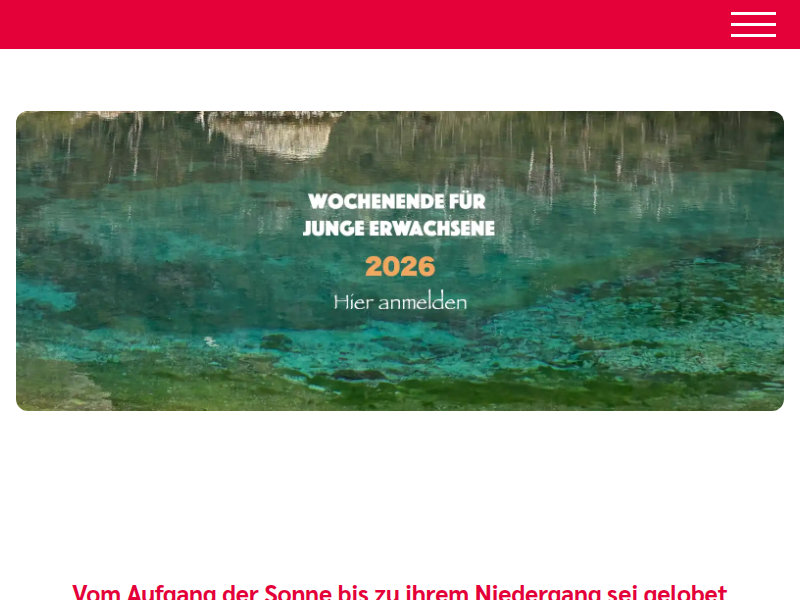 Datenschutz | CVJM Großbottwar