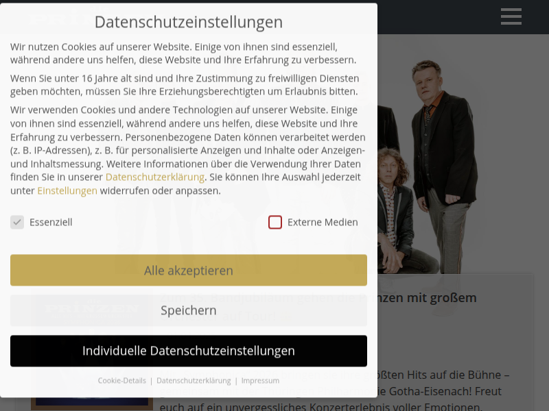 News Archiv - Die Prinzen