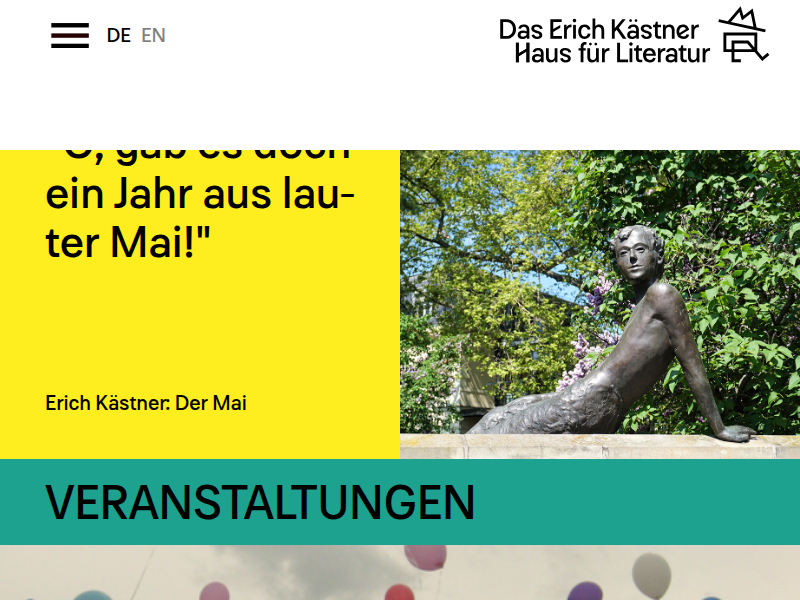 2013 "Erich Kästner - Ein Bürger Europas" | Erich Kästner Museum Dresden