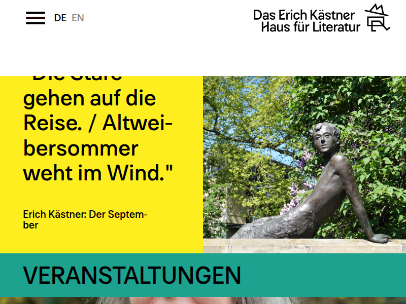 2013 "Erich Kästner - Ein Bürger Europas" | Erich Kästner Museum Dresden