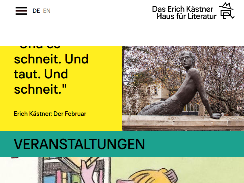 Durs Grünbein - "Der Komet" | Erich Kästner Museum Dresden