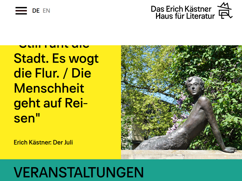 Ilse Hehn – "Legst du dich in Schrift" | Erich Kästner Museum Dresden