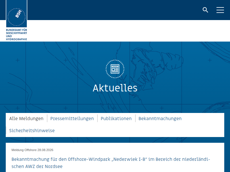 BSH - Wetterlagen-und-Sturmklassifizierung