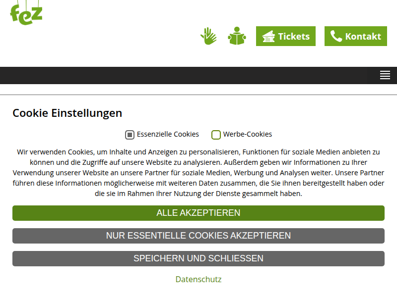 FEZ-Berlin Programm: Familienevents, Veranstaltungstipps und Spielplan: FEZ Berlin