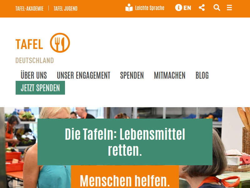 Tafel Deutschland - Lidl-Pfandspende erreicht 18. Million