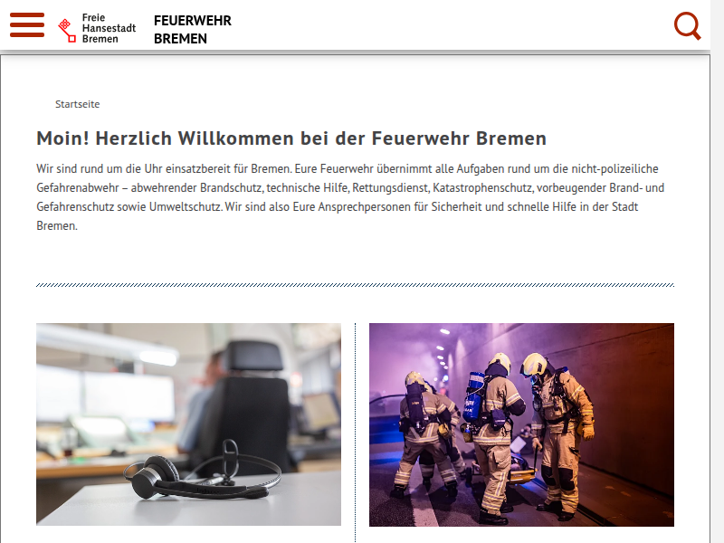 Vorsicht bei Hitze! - Feuerwehr Bremen