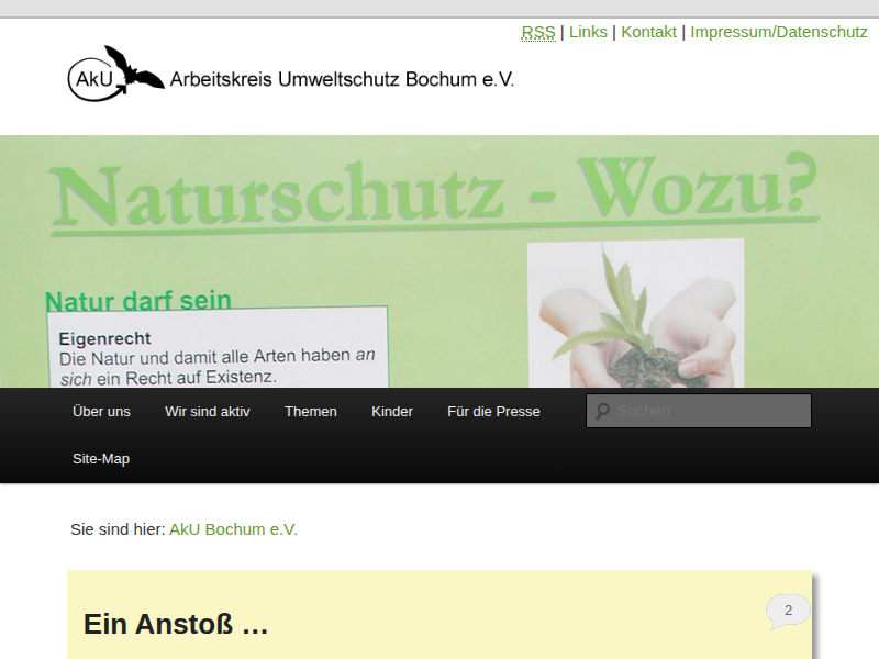 AkU Bochum e.V. | Besenderung